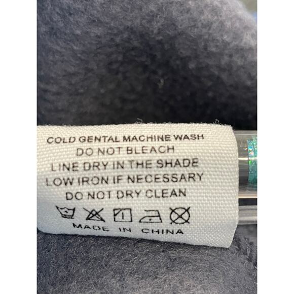 Princess Polly slate/eggshell Bubble text Dream fleece SMALL crewneck Sweatshirt - Picture 8 of 10